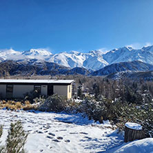 Invierno nevado en las Cabañas Vista Montaña